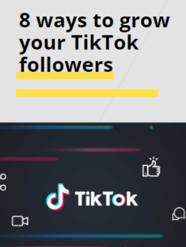 8 Ways To Grow Your TikTok Followers W3 SpeedUp